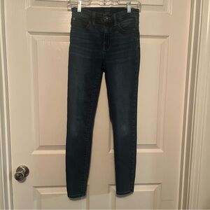 J. Crew Dark Blue Skinny Jeans